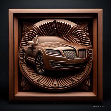 3D модель Lincoln MKZ (STL)